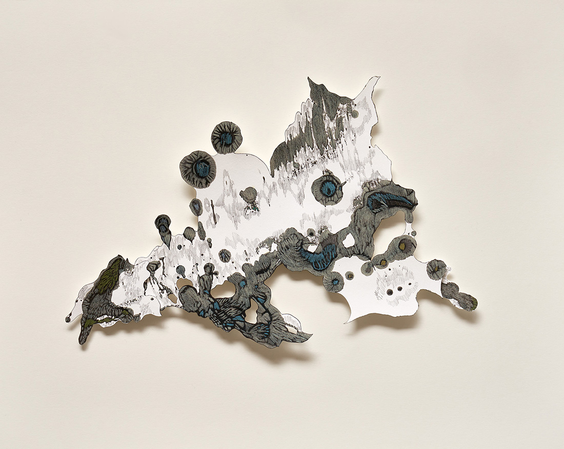 19_White Rhizome I_ink and pencil on paper_40 x 50 cm_2022